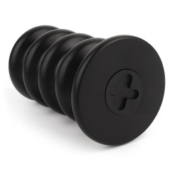 Mr. Steel Plug Ass Blaster M 10 x 5 cm Noir